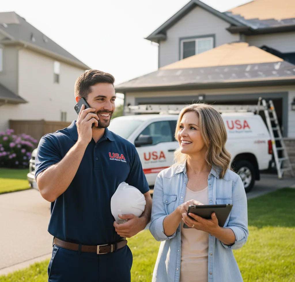 USA Roof Repair Experts customer support in Oldfield